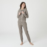 Tenue d'intérieur oversize taupe fabrication française