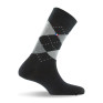 Mi chaussettes intarsia coton noir
