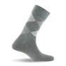 Mi chaussettes intarsia coton gris