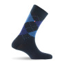 Mi chaussettes intarsia coton marine