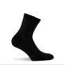Socquettes fantaisies femme fil d'écosse noir
