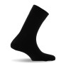 1 paire de mi chaussettes unie noir
