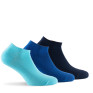 Lot de 3 invisibles coton bleu