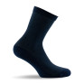 1 paire de mi chaussettes unie marine.
