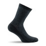 1 paire de mi chaussettes unie gris foncé.