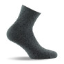 1 paire de socquettes plumetis grise.