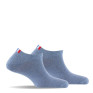Lot de 2 paires d'invisible homme coton jean
