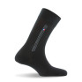 mi chaussettes homme coton noir fabrication française