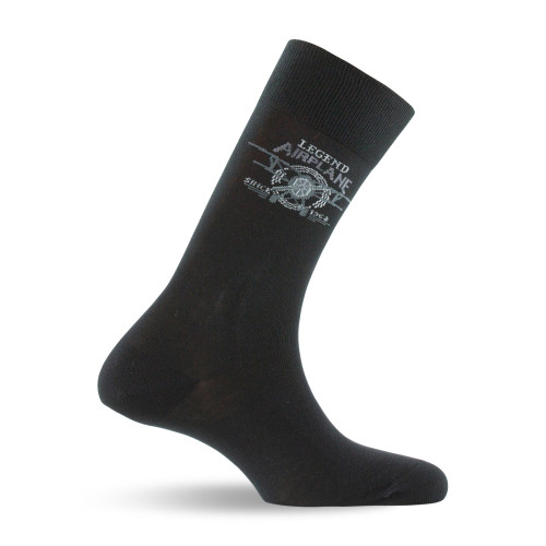 mi chaussettes homme coton noir fabrication française
