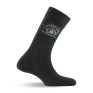 mi chaussettes homme coton noir fabrication française