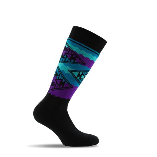 Chaussettes de ski enfant colorées