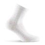 Socquettes femme motif plumetis made in France