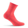 Socquettes femme motif plumetis made in France