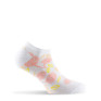 Invisibles femme motifs florales blanc