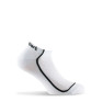 Pack de 2 paires d' invisibles  femme sport blanche