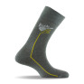 Mi-chaussettes homme guitare Made in France coloris gris