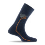 Mi-chaussettes homme guitare Made in France coloris jean