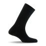 chaussettes coton homme unie noir