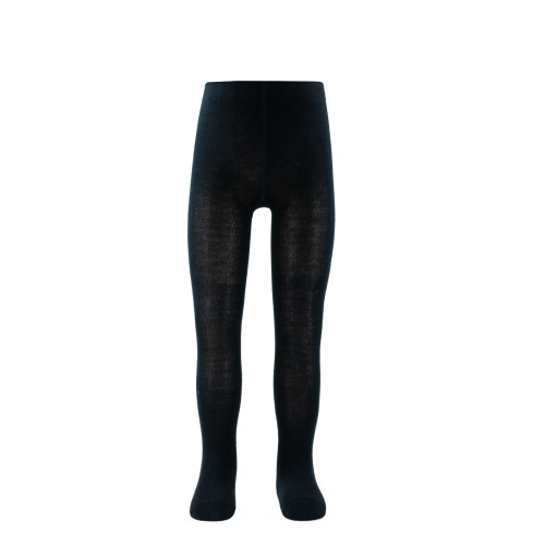 Collant enfant chaud et doux coloris marine