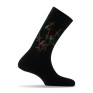 Mi-chaussettes homme coton Perroquets Made in France