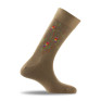 Mi-chaussettes fantaisie homme coton Perroquets Made in France