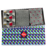 Coffret de 3 paires de mi-chaussettes homme made in France