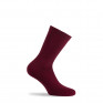 Chaussettes unies de couleur en pur coton