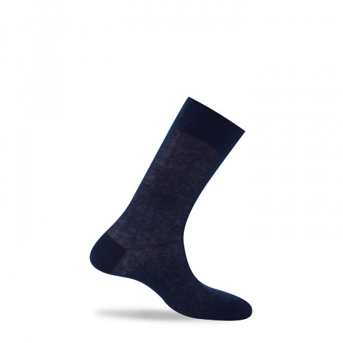Mi-chaussettes en pur fil d'écosse