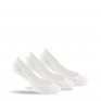 Pack de 3 paires de protèges pieds unis invisibles ultra-fin
