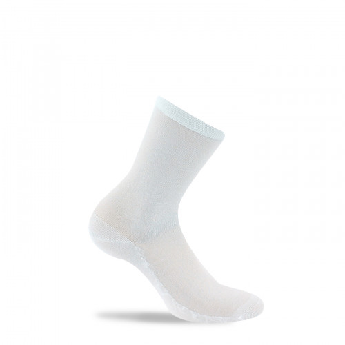 Socquettes ultra fines unies en coton