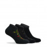 Lot de 3 paires d'invisibles fantaisies en coton