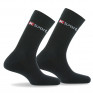 Lot de 2 mi chaussettes homme sport à côtes