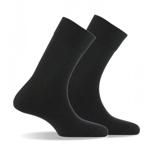 mi chaussettes homme noir fil recyclés