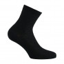 socquettes fantaisies de mailles noir