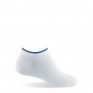 1 paire d'invisible blanc avec un liseré bleu