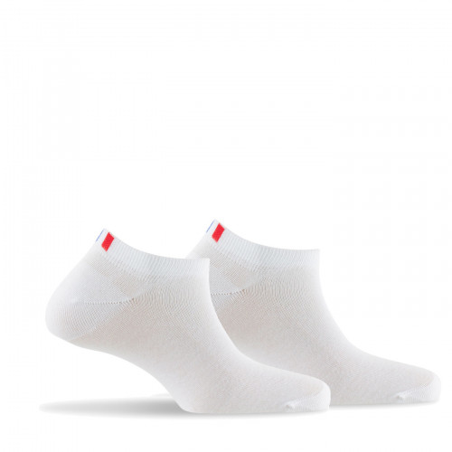 Lot de 2 paires d'invisible homme coton blanc