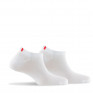 Lot de 2 paires d'invisible homme coton blanc