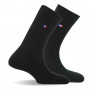 Lot de 2 chaussettes unies  coton homme