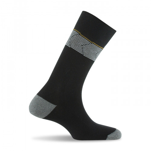 Chaussettes homme fantaisies rayés fabriquées en France