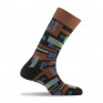 Mi chaussettes homme fantaisies marron