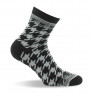 Socquettes femme pied de coq fabrication française