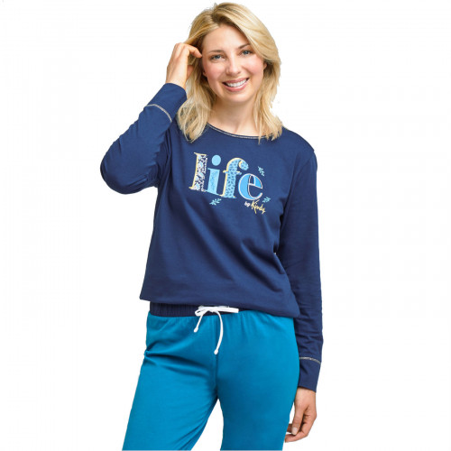 Pyjama femme en jersey coton