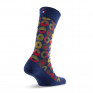 Mi chaussettes homme forme géométrique fabriquées en France marine