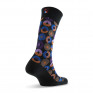 Mi chaussettes homme forme géométrique fabriquées en France noir