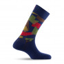 Mi chaussettes homme forme géométrique fabriquées en France marine