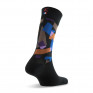 Mi chaussettes homme forme géométrique fabriquées en France noir