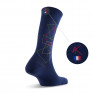 Mi chaussettes homme graphique fabriquées en France marine