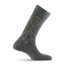 Mi chaussettes homme graphique fabriquées en France grise