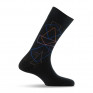 Mi chaussettes homme graphique fabriquées en France noir