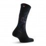 Mi chaussettes homme graphique fabriquées en France noir